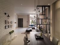 日式设计三室两厅效果图