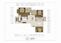 现代简约—上林溪—三居室