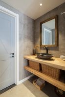 美式开放式厨房设计室内效果图