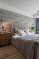 美式开放式厨房设计室内效果图