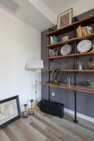 美式开放式厨房设计室内效果图