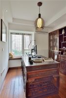 138平中式古典风格三居室装修图片