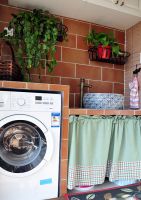 现代田园风格两居室设计效果图