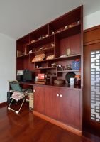 现代木楼梯设计装饰效果图