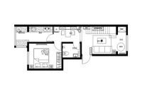 北坞嘉园57平经典两居