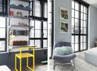 美式复古装修四居效果图