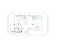 海特花园100平中式风