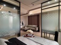 精致小公寓吧台效果图