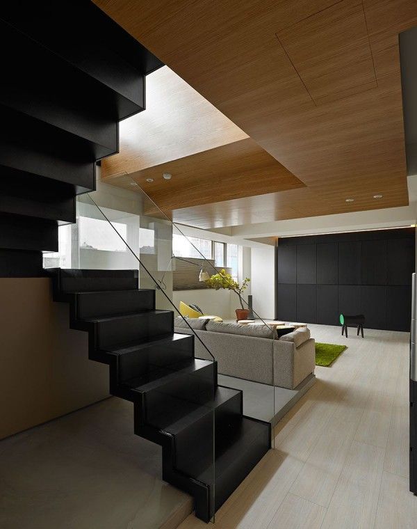 极简而奢华的住宅楼梯设计