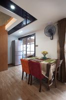 现代复式室内厨房设计效果图