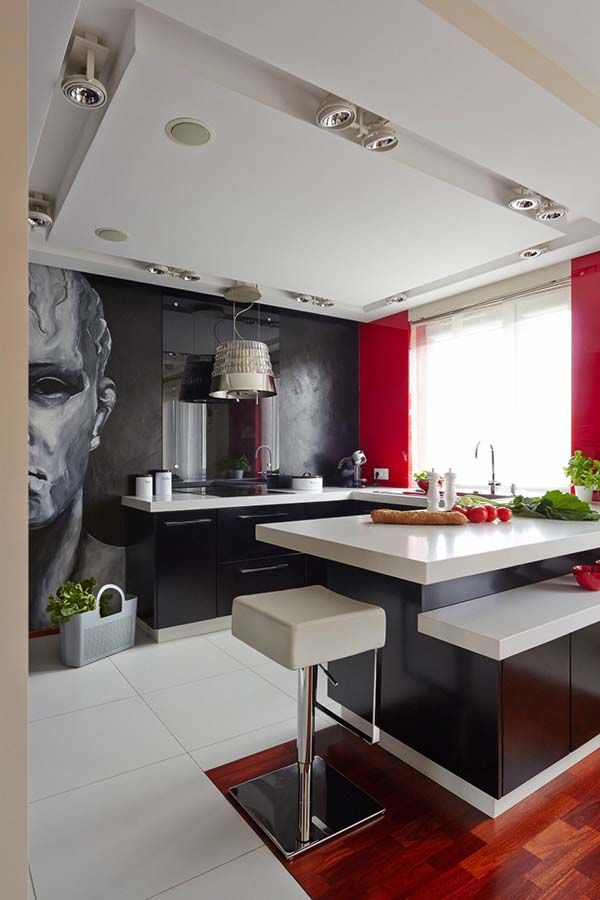 艺术风格公寓厨房设计