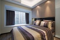 现代设计卧室门图