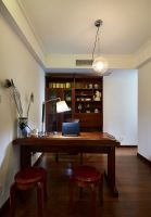 美式现代家装三居室设计效果图片