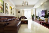 120平现代三居装潢大全