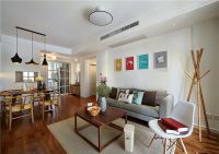 宜家原木二居装潢案例