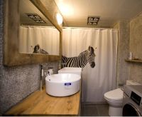 中式灰砖背景墙设计