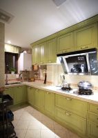 美式风格二居室设计室内效果图片