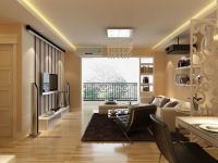 宏嘉丽园-现代简约-两居室