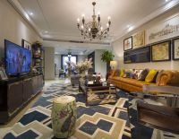 美式混搭装修三居大全
