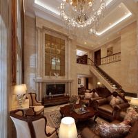 旭辉御锦之美式风格装修设计案例