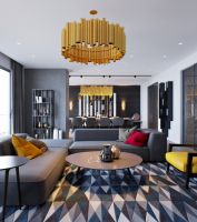 黑色主题风格公寓设计