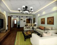 红杉公馆-美式风格-三居室