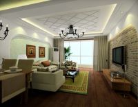 红杉公馆-美式风格-三居室