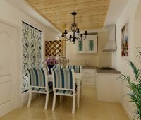 芍药居北里-地中海风格-两居室