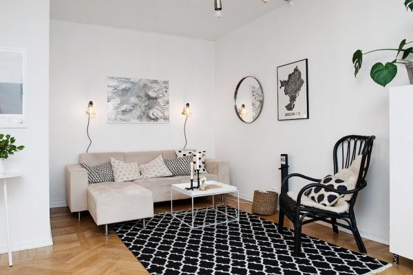 瑞典现代简约公寓设计