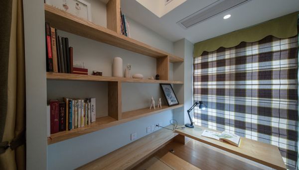 日式家居书房设计效果图片