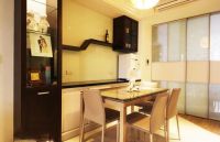 现代日式设计三居效果图