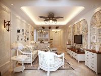 紫金新干线 二居室 田园风格