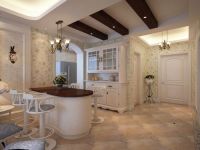 紫金新干线 二居室 田园风格