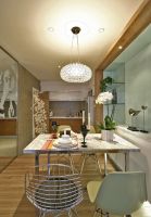 125平简约三居家装设计效果图片