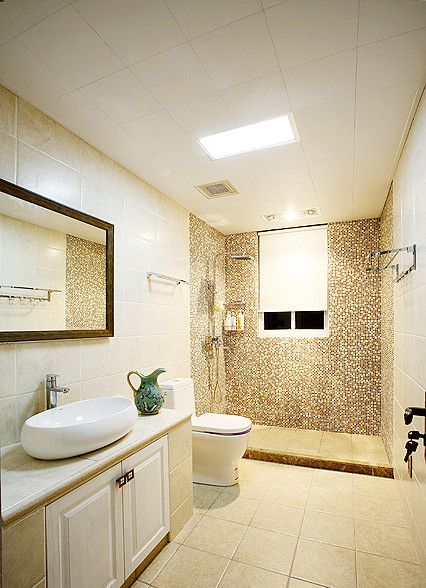 美式卫生间家居设计装饰效果图片