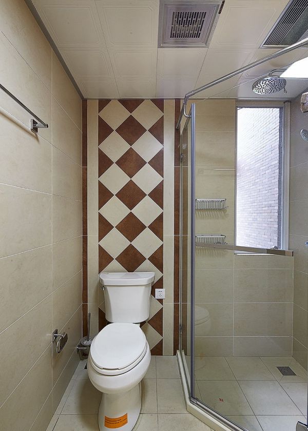 美式家居卫生间设计装饰效果图片