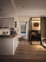 现代设计装修三居室大全欣赏