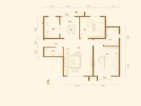 领秀慧谷 二居室 现代简约