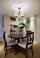 86平美式两居室设计装饰效果图片