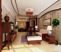 胜古北里-中式风格-两居室