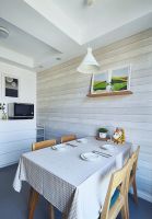 北欧简约风格复式家居装饰效果图