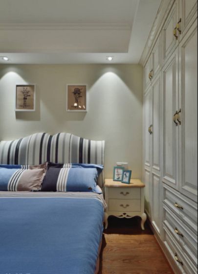 法式设计卧室床头欣赏