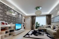 公园悦府98平简约欧式风