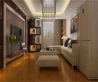 绿地国宝21城一两居现代风装修案例