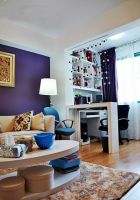 现代50平米老房改造二居室设计