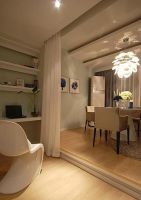 现代温暖清新一居室设计