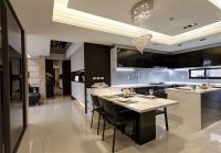 现代精品三居室装修效果图