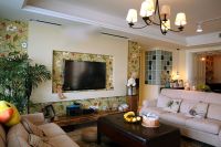 美式混搭温馨三居装饰装潢
