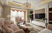 浪漫简欧风格三居设计