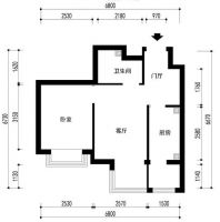 六郎庄-简欧风格-一居室